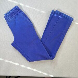 NWOT Cotton Citizen Purple Blue Ombre Flare Cotton Sweatpants